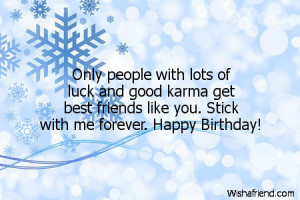 Happy Birthday Quotes for Best Friend Forever