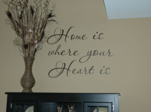 cut this vinyl wall quote on my Circut Expression.