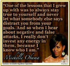 Positive quotes #Michelle Obama