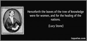 Lucy Stone's quote #1