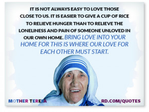 Mother Teresa Quotes to Live By
