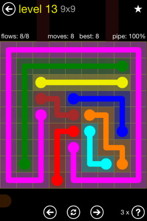 Free Flow Regular Pack 9X9 Level 13