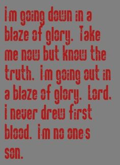 Jovi - Blaze of Glory - song lyrics, music lyrics, songs, song quotes ...