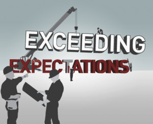 expectations we exceed them 80 % of our customers are repeat customers ...