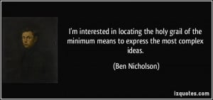More Ben Nicholson Quotes