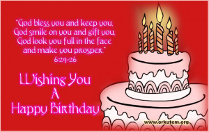 Bible Verses For Birthdays Wishes