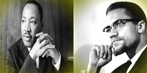 Difference between Martin Luther King and Malcolm X