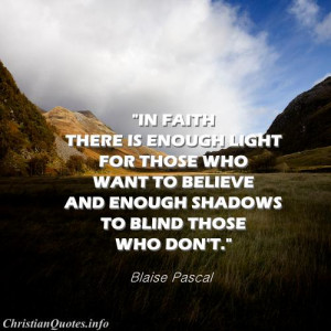 ... blaise pascal quote faith and light blaise pascal quote images