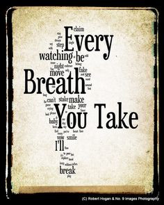 Every Breath You Take - The Police