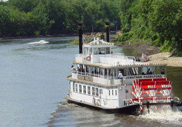 Padleford River Boat Mississippi River
