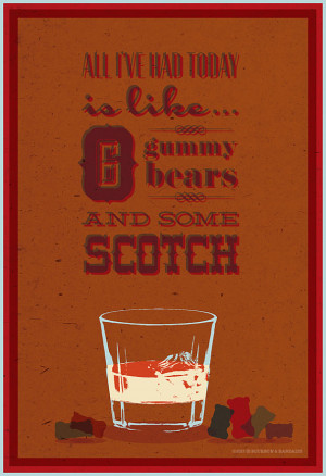 Scotch / Archer / Quote Poster / Danger Zone