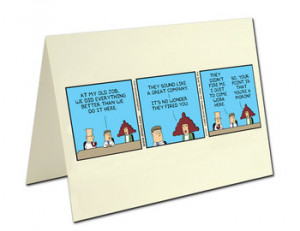 Scott Adams You're Great Quote Card