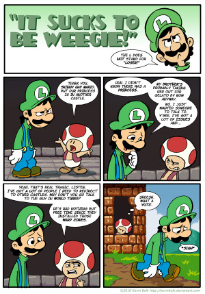 Sucks to be Luigi: Castles by kevinbolk