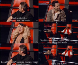 the voice, funny quotes, blake shelton
