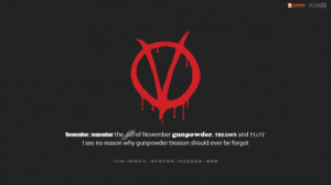 For Vendetta Quotes Remember Remember The 5th Of November