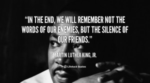 MLK’s Quotes, My Philosophy