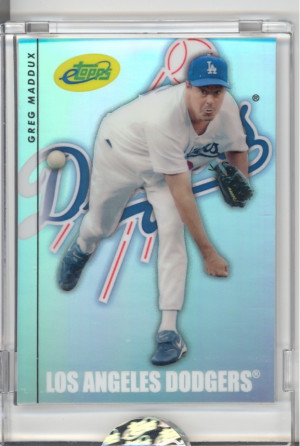 Greg Maddux! This ishis last etopps card! The undsiputed greatest ...