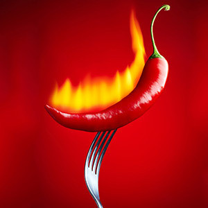 Spicy food