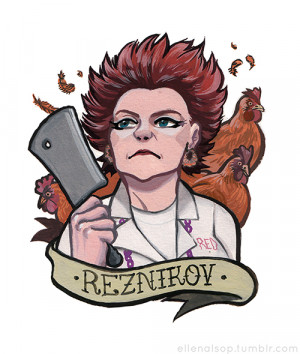 Fanart gouache long post oitnb Orange is the new Black