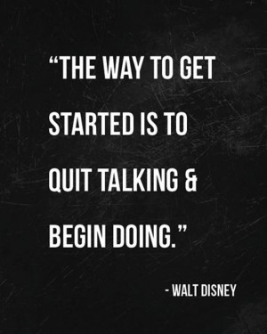 getting started quotes