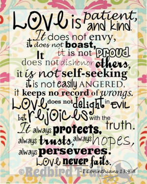 Bible Verses About Love Pic