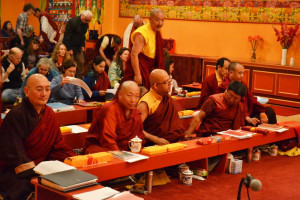 The annual Vajrasattva retreat and long-life ceremony for Gyatrul ...