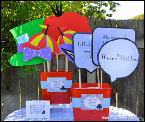 BN Black Book of Parties} Alice in Wonderland Party