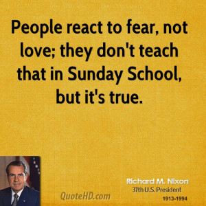Fear Not Love They Don...