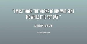 Quotes by Sheldon Jackson