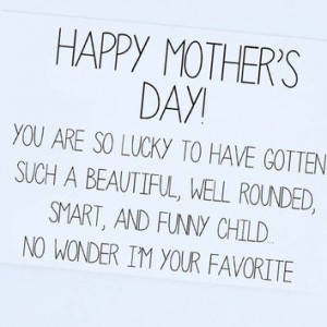 ... Day, Funny Mother's Day Card, Mother's Day Greeting Card, Funny Card