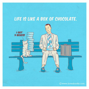 Life is like a box of chocolate on Flickr.Doodle Everyday 230 ...