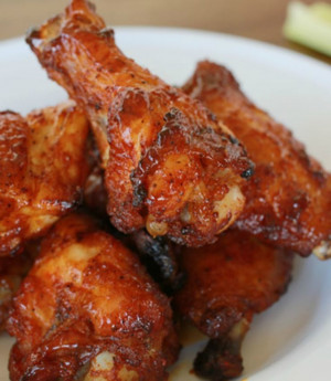 wings bbq sauces fingers food baked chicken wings dishes game night ...