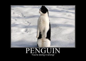 Funny Penguin Quotes Funny penguin .
