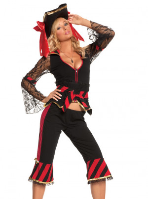 Sassy Female Pirate Costume