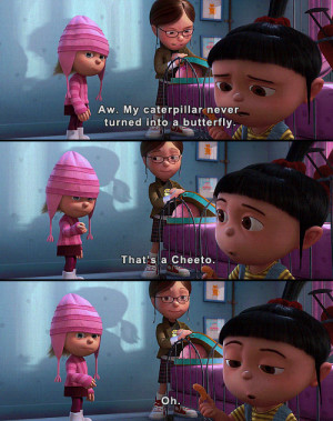 Agnes is just too cute. =P