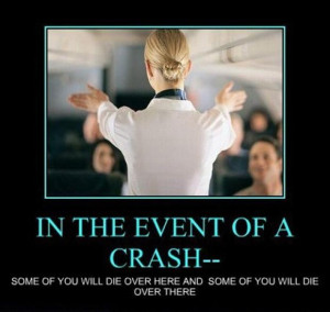 demotivational posters, flight attendant