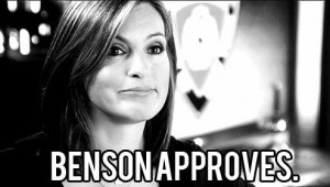 Benson. Olivia Benson.