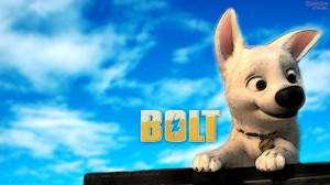 Disney Bolt Dog Wallpaper by KovuOat