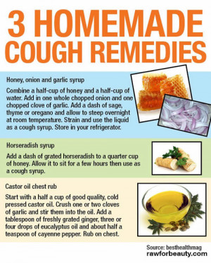 Homemade cough Remedies