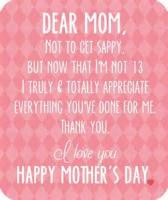... below to download : Happy Mother's Day To A Dear aunt (Format : PDF