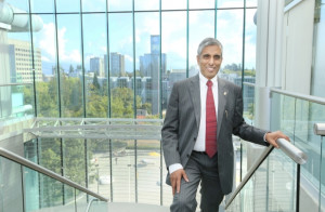 The new president of the University of British Columbia, Arvind Gupta ...