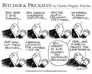 Bitcher & Prickman law cartoons by Charles Fincher, Esq., real lawyer ...