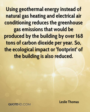 Using geothermal energy instead of natural gas heating and electrical ...