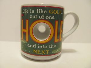 Golf-Coffee-Mug-with-Quote-Life-is-Like-GOLF-Out-of-One-HOLE-Into-the ...