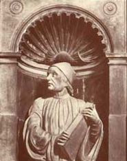 Buste de Marsile Ficin par Andrea Ferrucci à la cathédrale de ...