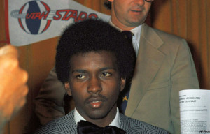 Aug. 29, 1974 - Moses Malone is the first ball player drafted from ...