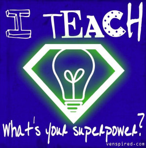 Teaching superpower via www.Venspired.com and www.Facebook.com ...