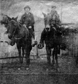 Frank Slake (right) and Ray Stratton gathered holly and mistletoe in ...