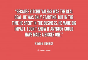 Ritchie Valens Quotes
