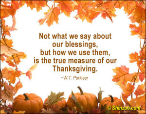 Thanksgiving Quotes - Dgreetings.com | We Heart It